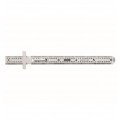 General Tools 300/1 Precision Flexible Ruler, steel, 6&amp;quot;-