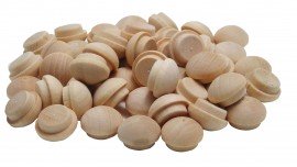 General Tools 312012 1/2&quot; Hardwood Button Plugs, 50-packs-