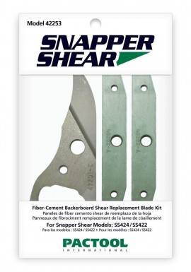 General Tools 42253 Snapper Shear Backerboard Replacement Blade for SS424 from PacTool-