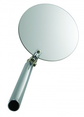 General Tools 5563 Telescoping Round Flame Inspection Mirror, 3-3/4&quot; diameter-
