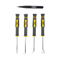General Tools 60005 5-Piece Precision Probe Pick and Tweezer Set-