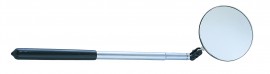 General Tools 70557 Telescoping 2-1/4" Round Glass Inspection Mirror with up to 14-3/4" arm length-