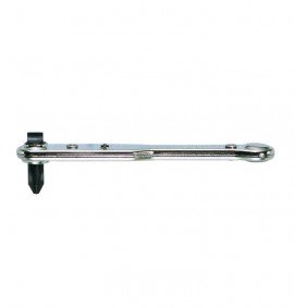 General Tools 807SX Ratchet Offset Screwdriver with slotted and crosspoint blades-
