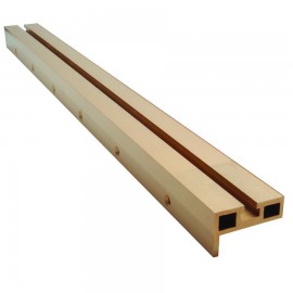 General Tools 856T Heavy Duty 20" T-Track with pre-drilled countersink holes-