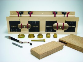 General Tools 870 E-Z Pro Aluminum Mortise and Tenon Jig Kit with 870 router bit-