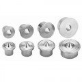 General Tools 888 Dowel Centers, 8 nickel-plated steel assorted dowel centers-
