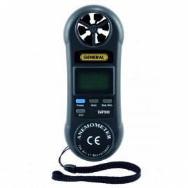 General Tools DAF800 Digital Anemometer for Air Flow Measurement-