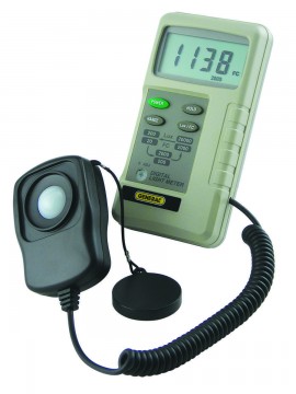 General Tools DLM2000 Digital Light Meter, three-range-