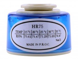 General Tools HR75 Reference Calibration Salt for humidity instruments, 75%, short jar-