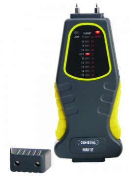 General Tools MM1E Pin-Type LED Bar Graph Moisture Meter-
