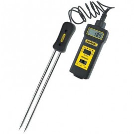 General Tools MMG608 Grain Moisture Tester with External Probe-