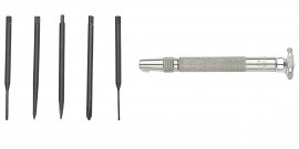 General Tools SPC606 Jeweler's Screwdriver and Awl Set-