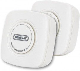 General Tools WA102 Water Leak Detectors, 110 dB, 2-pack-