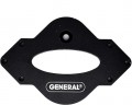 General Tools WT100 Corner Radius Jig and Router Templates, 8-pack-