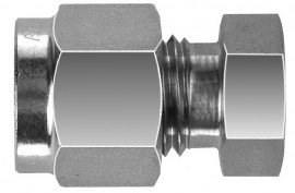 BI-Lok DCA Cap, 1&amp;quot; tube OD, 1&amp;frac12;&amp;quot; tube nut-