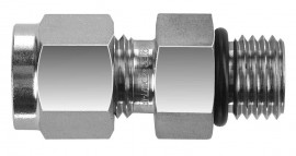 BI-Lok DCU Series Male Straight Thread Connector-