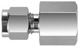 BI-Lok DSA Female NPT Connector, &amp;frac14;&amp;quot; A tube OD, &amp;frac12;&amp;quot; T NPT-