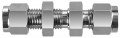 BI-Lok DSU Bulkhead Union, &amp;frac12;&amp;quot; A tube OD-