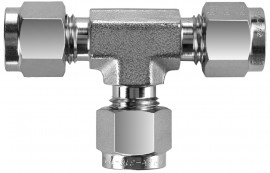BI-Lok DTA Union Tee, &amp;frac12;&amp;quot; A tube OD-
