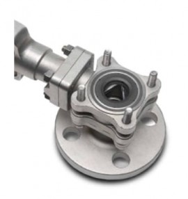 Gosco Valves 02SNPT-SSSS-TCFGRA-10VT Soft Seated Ball Valve, &amp;frac34;&amp;quot; NPT, 25% carbon filled PTFE-