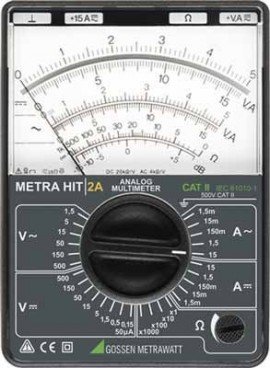 Gossen Metrawatt M101A METRAHit 2A Analog Multimeter, Kl. 2.5-