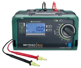 Gossen Metrawatt M550O METRISO BASE Insulation Resistance Tester, 500 V, 10 k&amp;Omega; to 100 g&amp;Omega;-