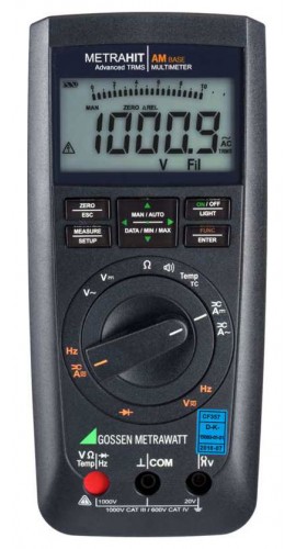 Gossen Metrawatt METRAHIT AM BASE TRMS Voltage Multimeter, &amp;plusmn; 12,000 digits-