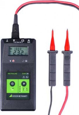 Gossen Metrawatt METRALINE EXM25A Multimeter for Potentially Explosive Atmosphere, Rechargeable Battery-