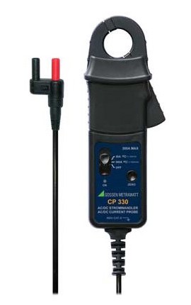 Gossen Metrawatt Z202B CP330 AC/DC Current Sensor Clamp, 0.5 to 30/5 to 300 A/DC, 10 mV/A AC/DC, 1 mV/A AC/DC-