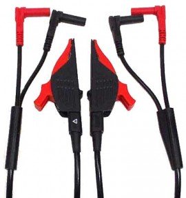 Gossen Metrawatt Z227A KC4 Kelvin Clip, diameter up to 30 mm-