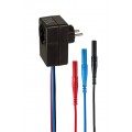 Gossen Metrawatt Z228A Current And Power Measuring Adapter for METRAHIT 29S and ENERGY multimeters, 0.16&quot; safety plugs-