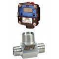 GPI GBT-051S1-5 Turbine Meter, Male BSPP, With Standard Display, 0.8-6 GPM-