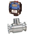 GPI GSCP-150152-5 Turbine Meter with Sanitary Clamp, Standard Display, 17.7-177 GPM-