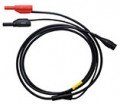 GRAPHTEC RIC-143 Isolated BNC-Banana Cable, 5.25&#039;, 600 VDC-