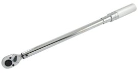 Gray Tools 83250 Torque Wrench, 1/2&amp;quot; Drive Micro-Adjustable Click-Type, 1.40-