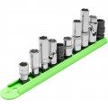 GreatNeck Tools 22463 Socket Set, 10 mm, 10-Piece-