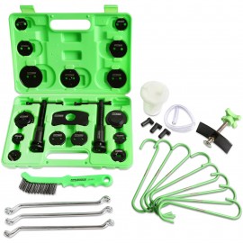 GreatNeck Tools 25107 Disc Brake Service Kit, 37-piece-