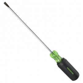 Greenlee 0153-14C Flat Keystone Tip Screwdriver, 0.25 x 10"-