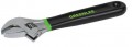 Greenlee 0154-08D Dipped Adjustable Wrench, 8&quot;-