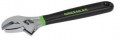 Greenlee 0154-10D Dipped Adjustable Wrench, 10&quot;-