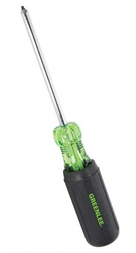 Greenlee 0353-13C Square Recess Tip Driver, #2 x 4"-
