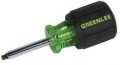 Greenlee 0353-32C Square Recess Tip Driver, #1 x 1.5"-