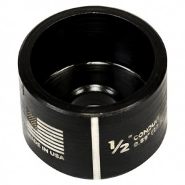 Greenlee 14722 Round Knockout Die, 0.5" conduit-
