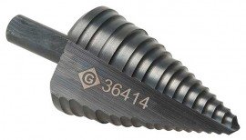 Greenlee 36414 Multi-Hole Step Bit, 1-3/8&amp;quot;-