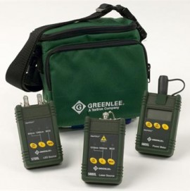 Greenlee 5890-SC Multimode and Singlemode Fiber Optic Test Set with SC Connector-
