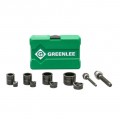 Greenlee 735BB Standard Round Manual Knockout Set, 0.5 to 1.25&quot;-
