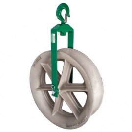 Greenlee 8024 Hook-Type Sheave Assembly, 24&quot;, 1&quot; opening-