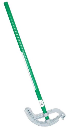 Greenlee 842FH Iron Hand Bender Head with Handle, 1&amp;quot; EMT, 3/4&amp;quot; Rigid/IMC-