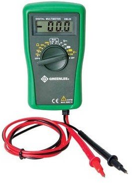 Greenlee DM-25 Digital Multimeter, 600 VAC/VDC-