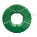 Greenlee Reel-X Fish Tape, 65', steel-